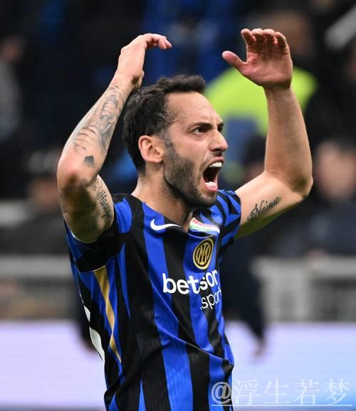 国米晋级进意杯四强！2-0拉齐奥将战米兰 阿瑙世界波恰尔汗奥卢点射助胜